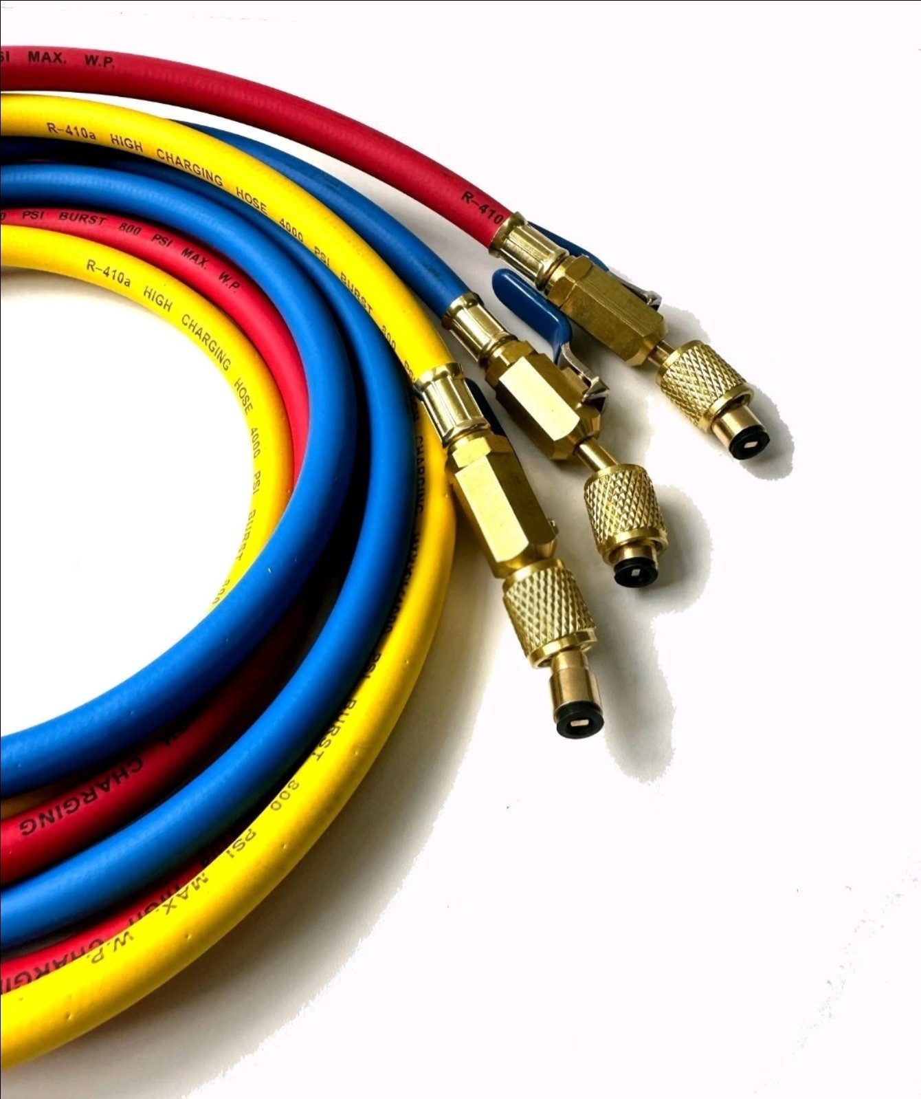 Gearionz 29986 Plus II 1/4″ Hose with Compact Ball Valve, 72″ (Pack of 3)