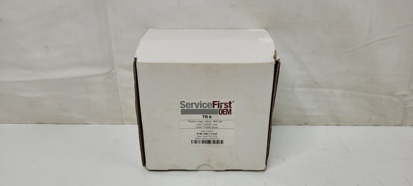 TRANE SERVICE FIRST OEM TR6 VAL11157 VALVE EXPANSION 4 TON 3/4 INLET/ OUTLET