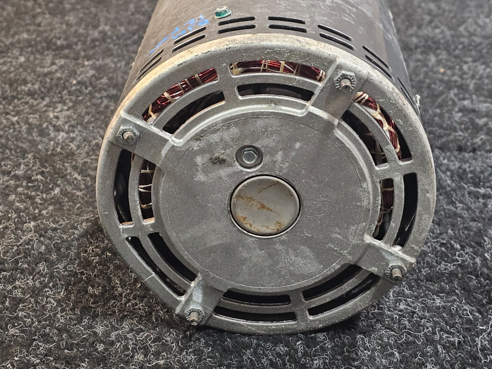 Dayton 24PR72 Condenser Fan Motor, 1 HP, 1140 rpm, 60 Hz 1 Speed, T-Stat 3 Phase