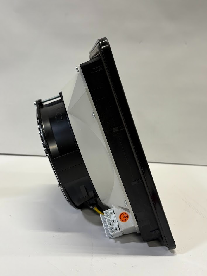 nVent Hoffman HN0916513 3R Side-Mount Filter Fan 115V, 9.84×9.84×4.44, Black NOB