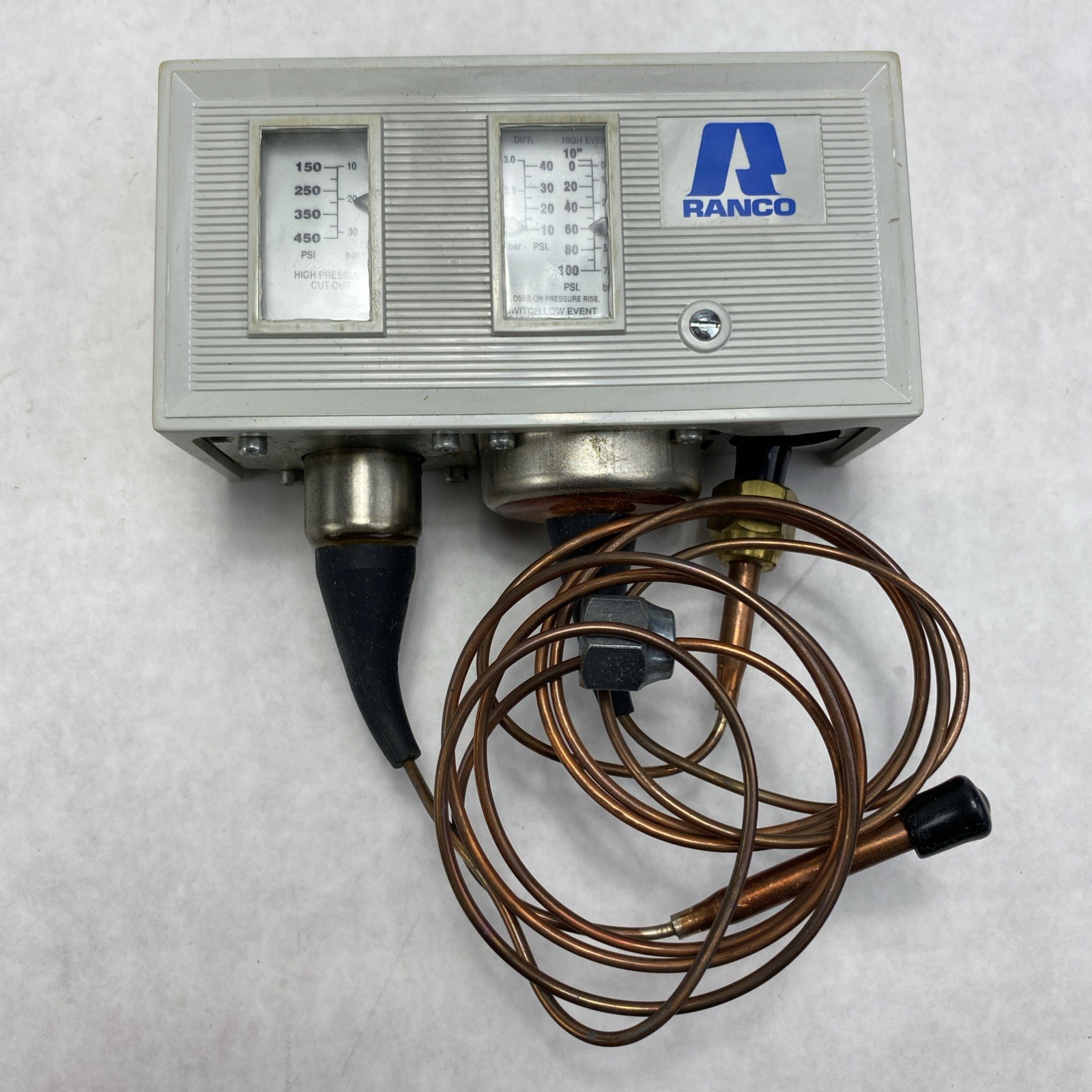 Ranco 012-1549 Dual Pressue Control With Flare Nut Connectors