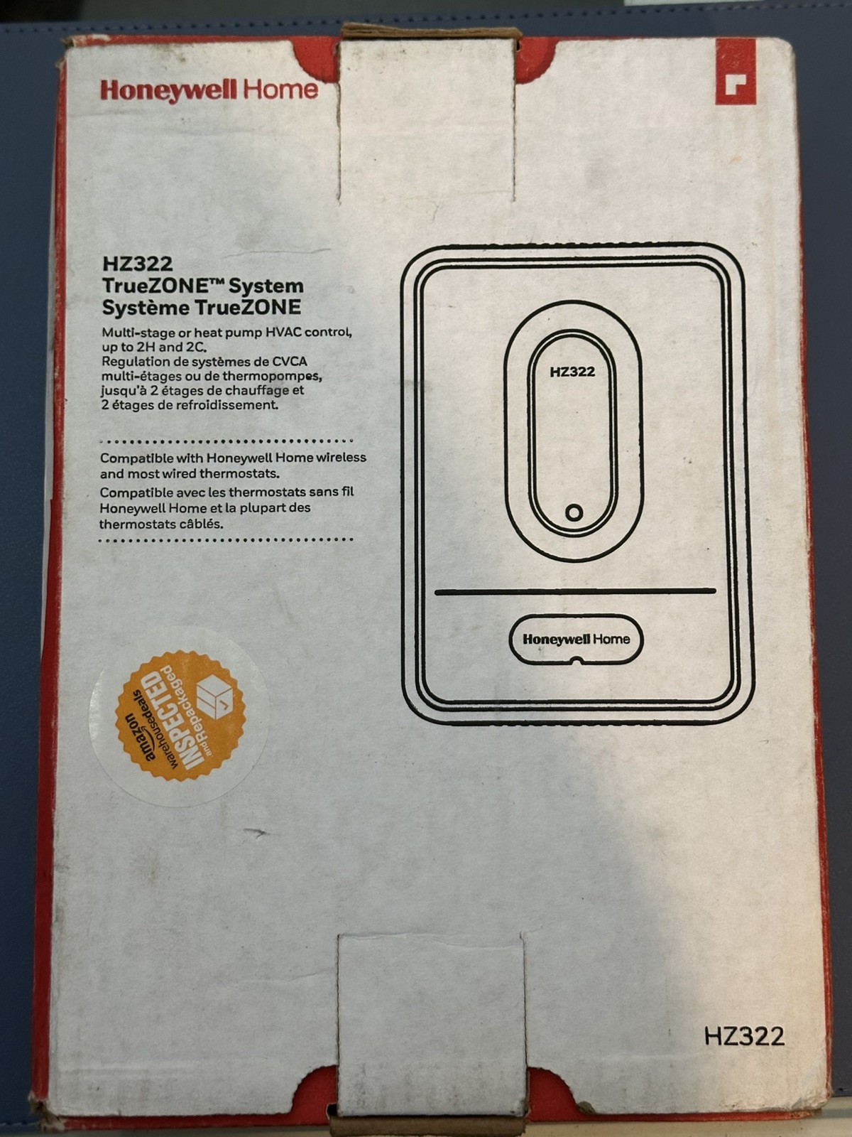 Honeywell Home HZ311 TrueZONE System Control Panel