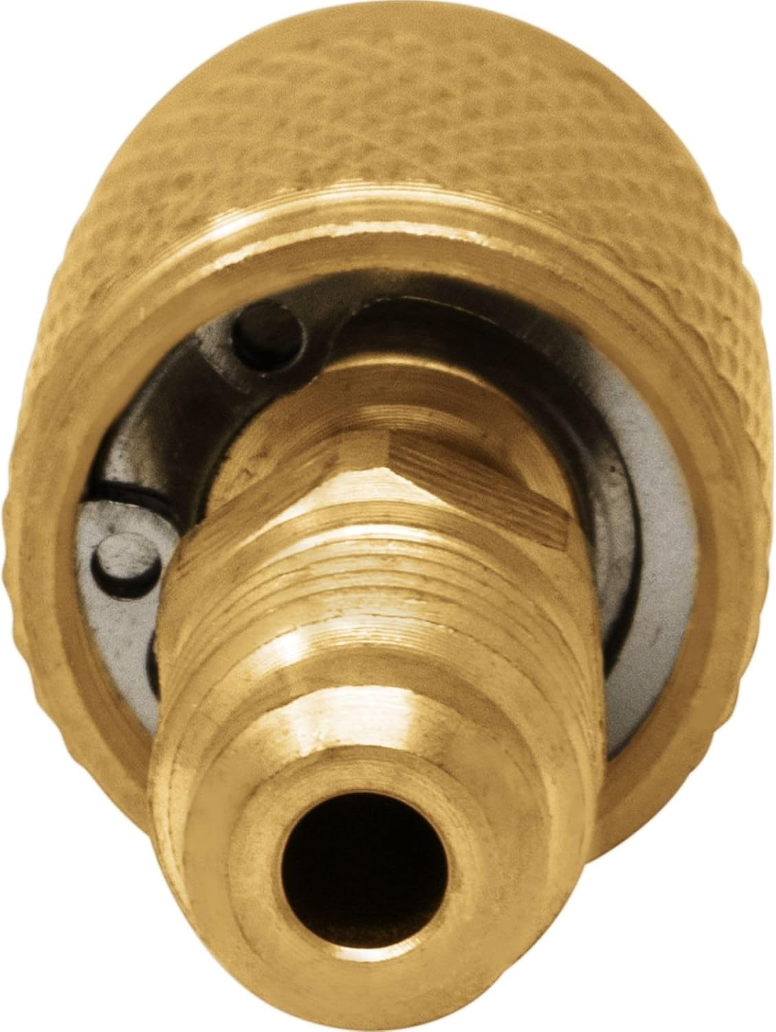 Solid Brass Low Loss HVAC Fittings | 5/16in x 1/4in with Anti-Blow Back