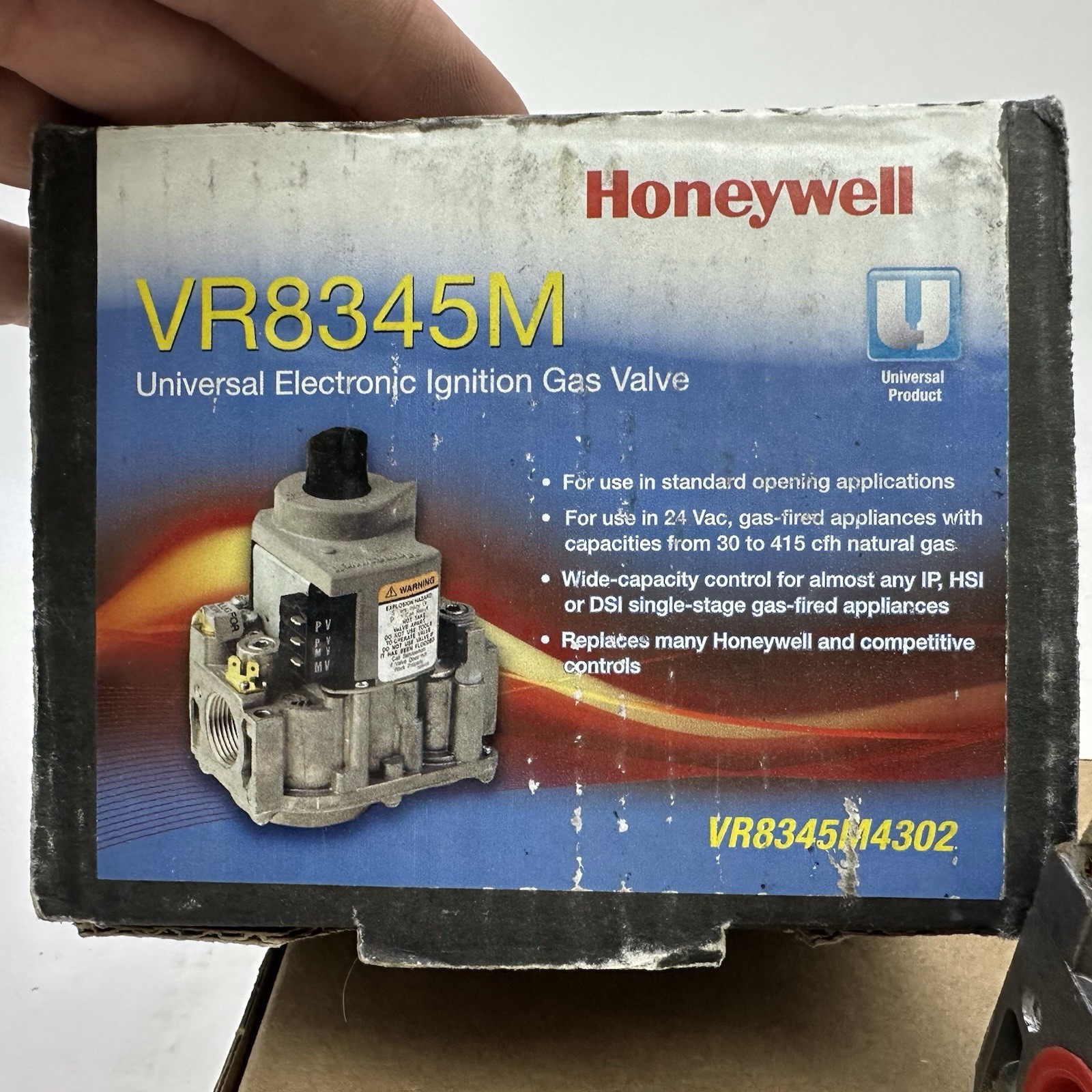 Honeywell/Resideo VR8345M Gas Valves Universal Ignition Valve VR8345M4302