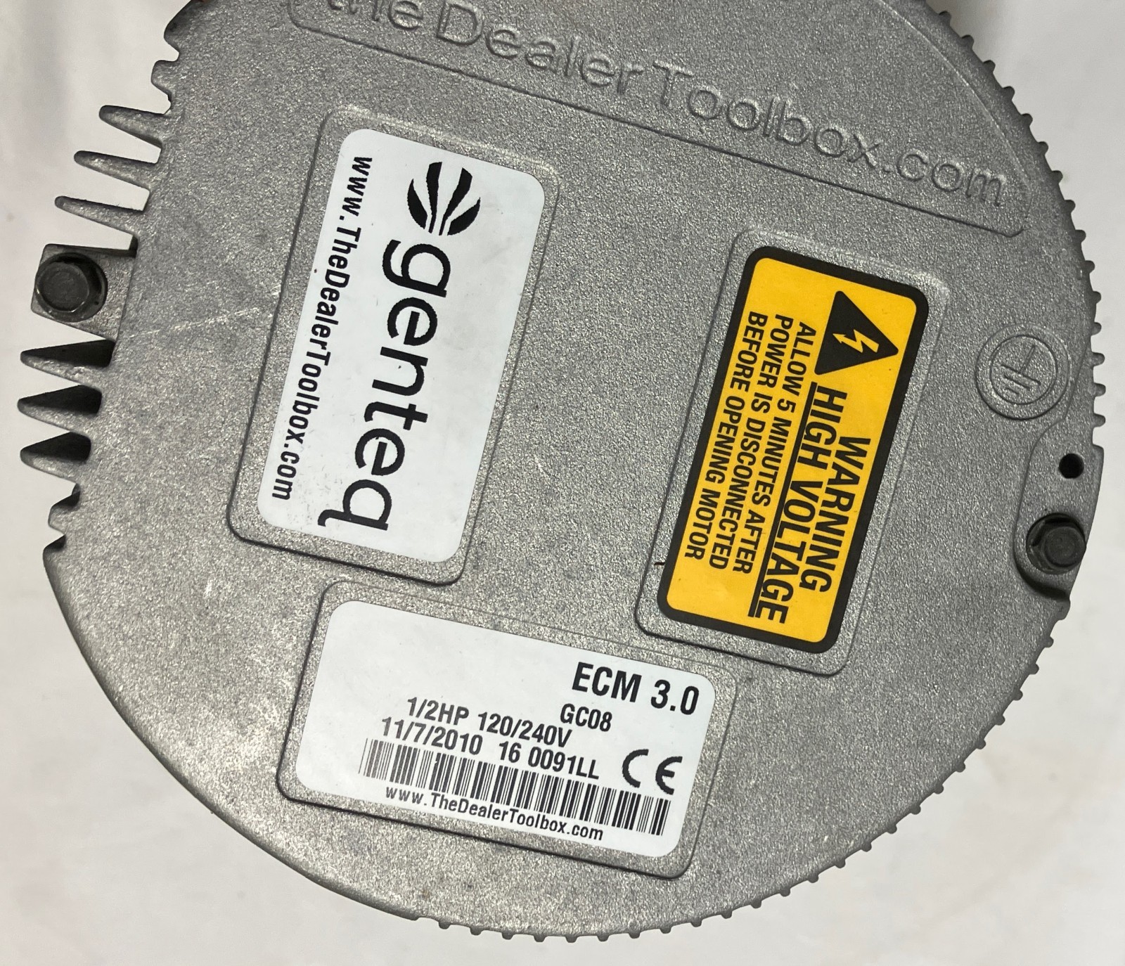 Genteq 5SME39HXL3006A Furnace Blower Motor Works Perfect OEM HD44RE122 ECM 3.0