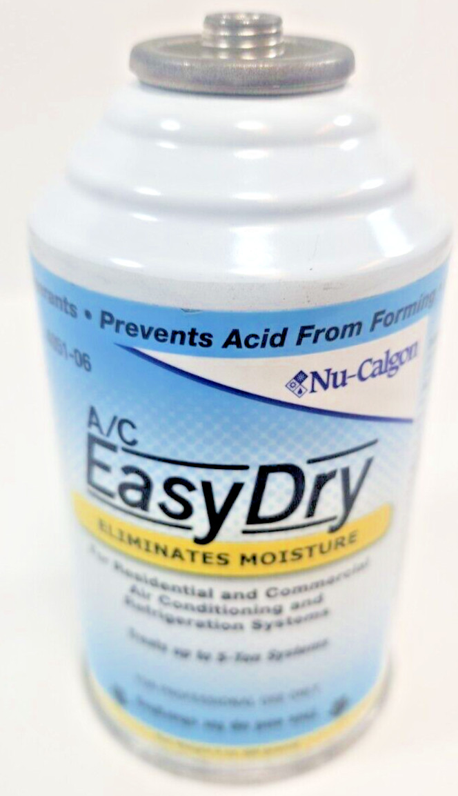 Nu-Calgon 4051-06 A/C EasyDry 3oz Eliminates Moisture (Up to 5 Ton Systems)