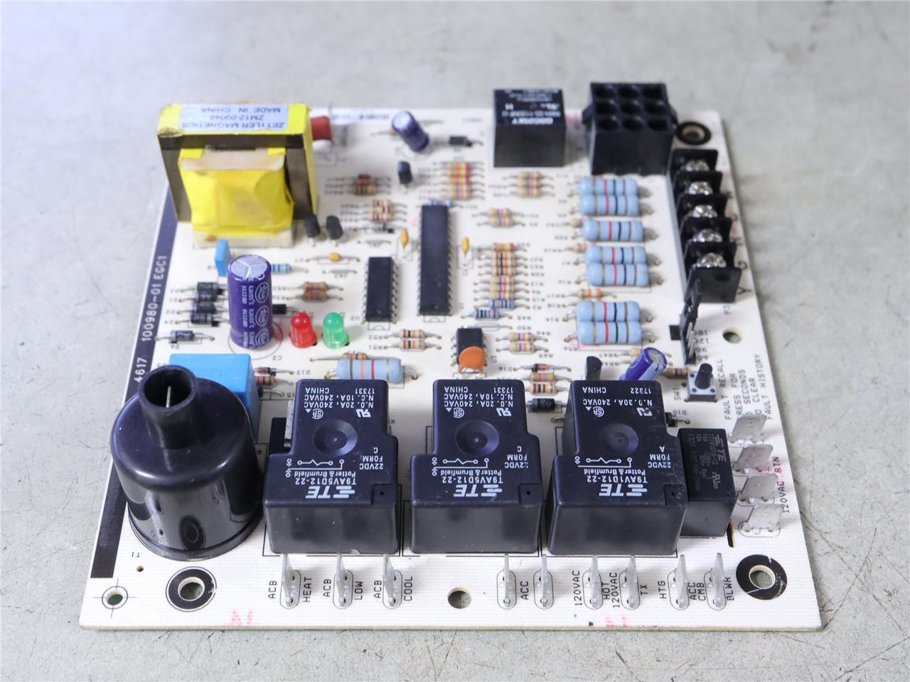 LENNOX 100980-01 Furnace Ignition Control Circuit Board 1173-1 EGC1