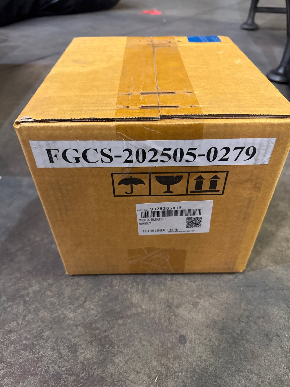 Fujitsu Condenser Fan Motor K9379385015 MFE60TVBT DC Outdoor Unit