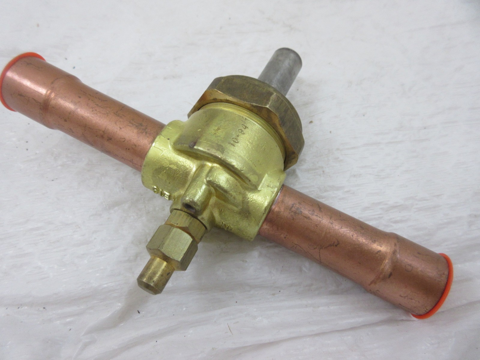 7/8″ SOLDER SPORLAN ME19S270 REFRIGERANT LIQUID LINE SOLENOID VALVE W/O COIL NOS