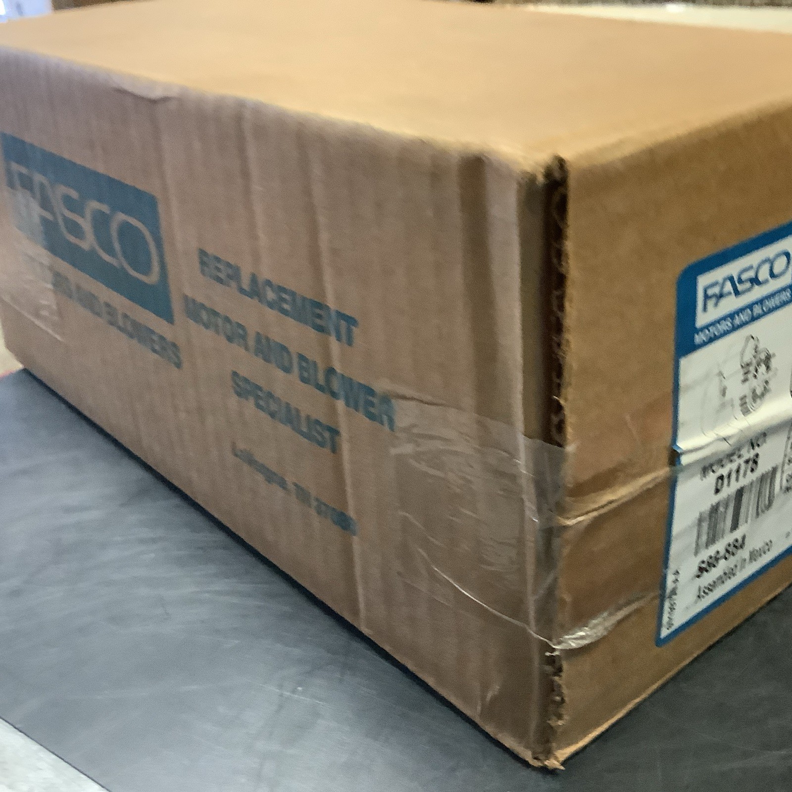 Fasco D1178 Motor, 1/15 Hp, 0.5Amps, 207-230V, 60/50Hz, 3450/2875 RPM