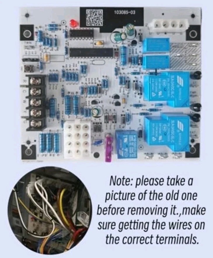 94W83 Furnace Control Board Replacement for Lennox 81W11 103085-02 1012-977A-I