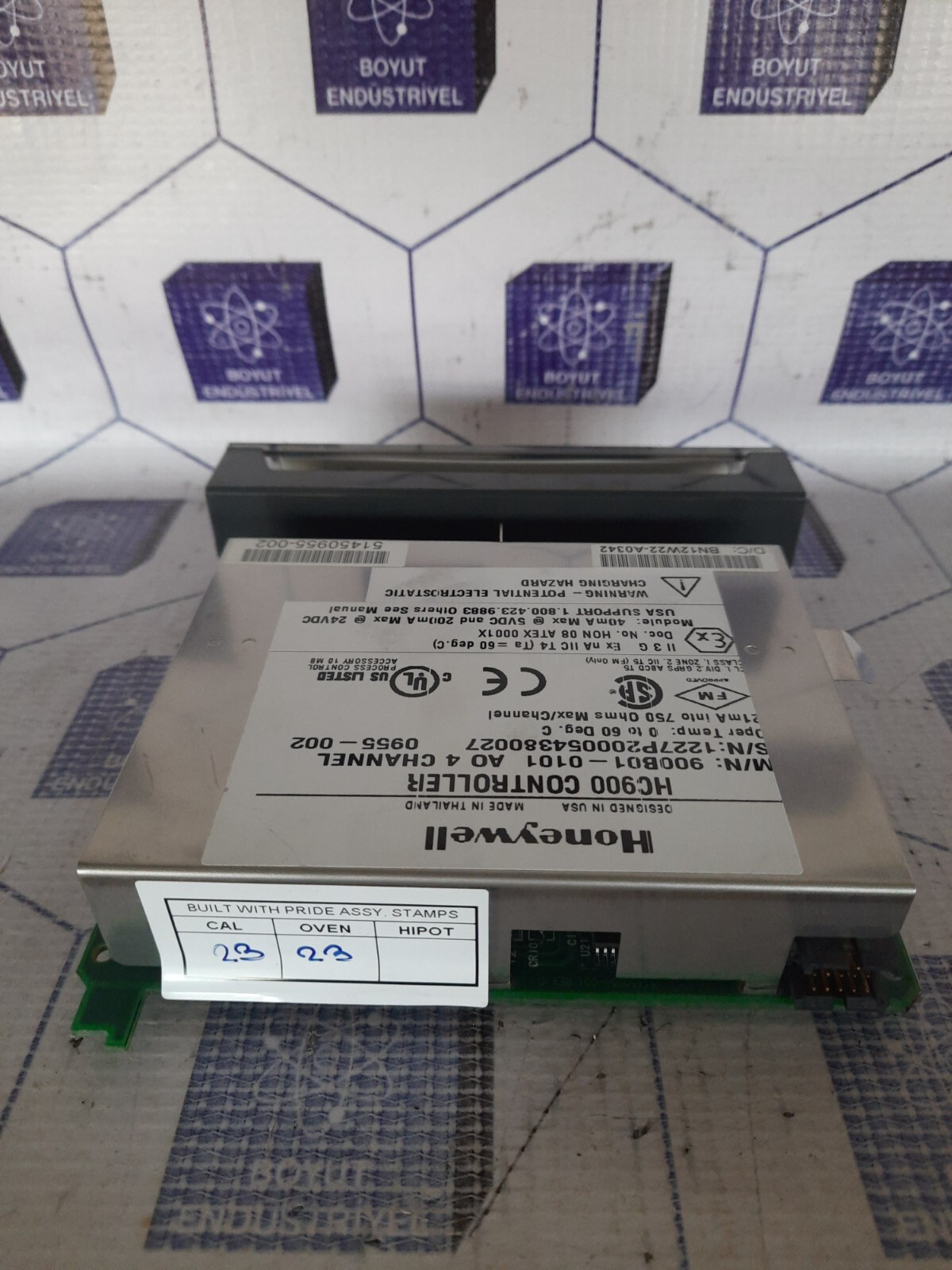 Honeywell HC900 controller 900B01-0101 AO 4CHANNEL analog out