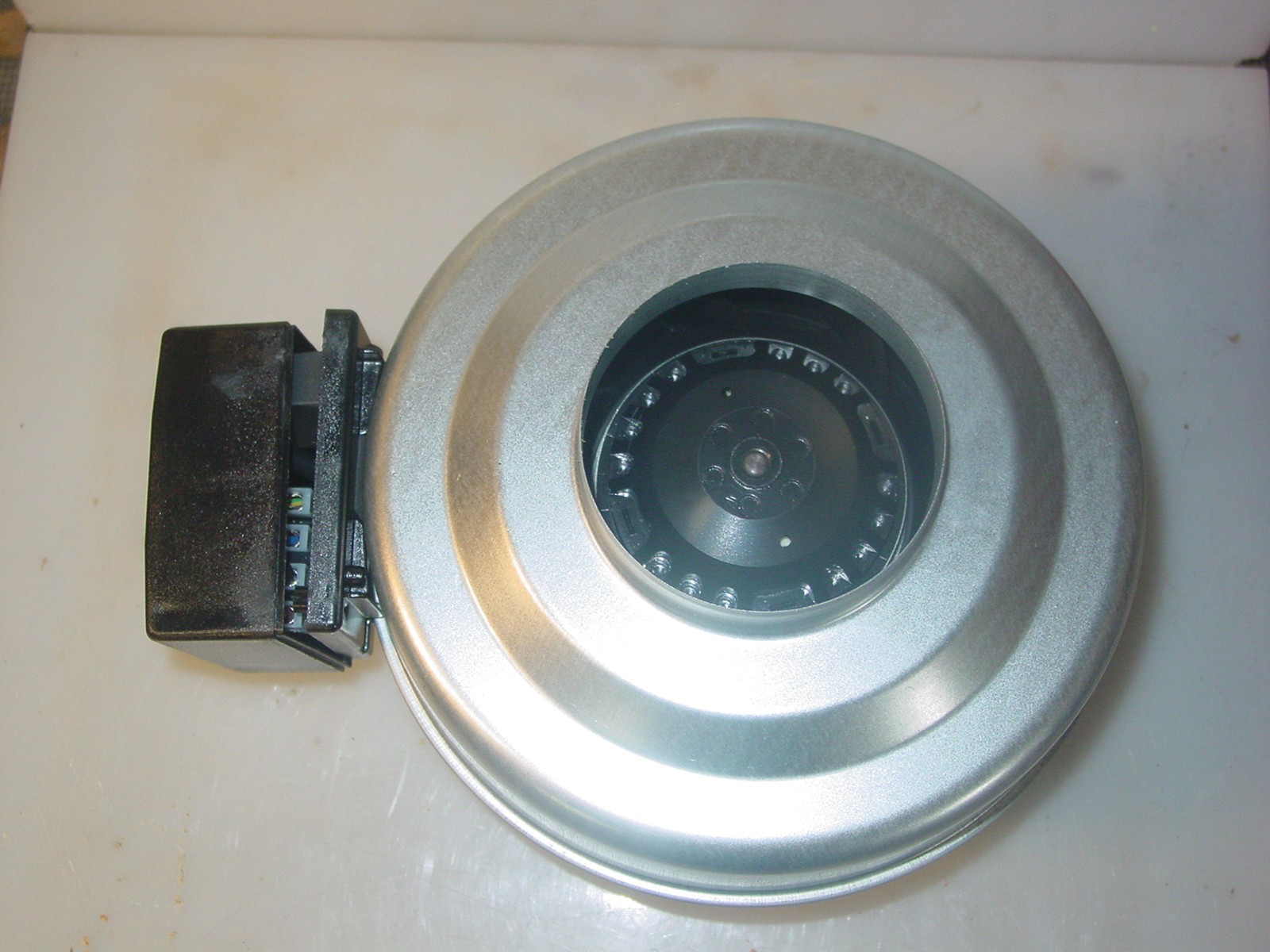 Fantech, model: FG 4XL Inline 4″ Centrifugal Duct Fan Metal Housing 170 CFM 120V