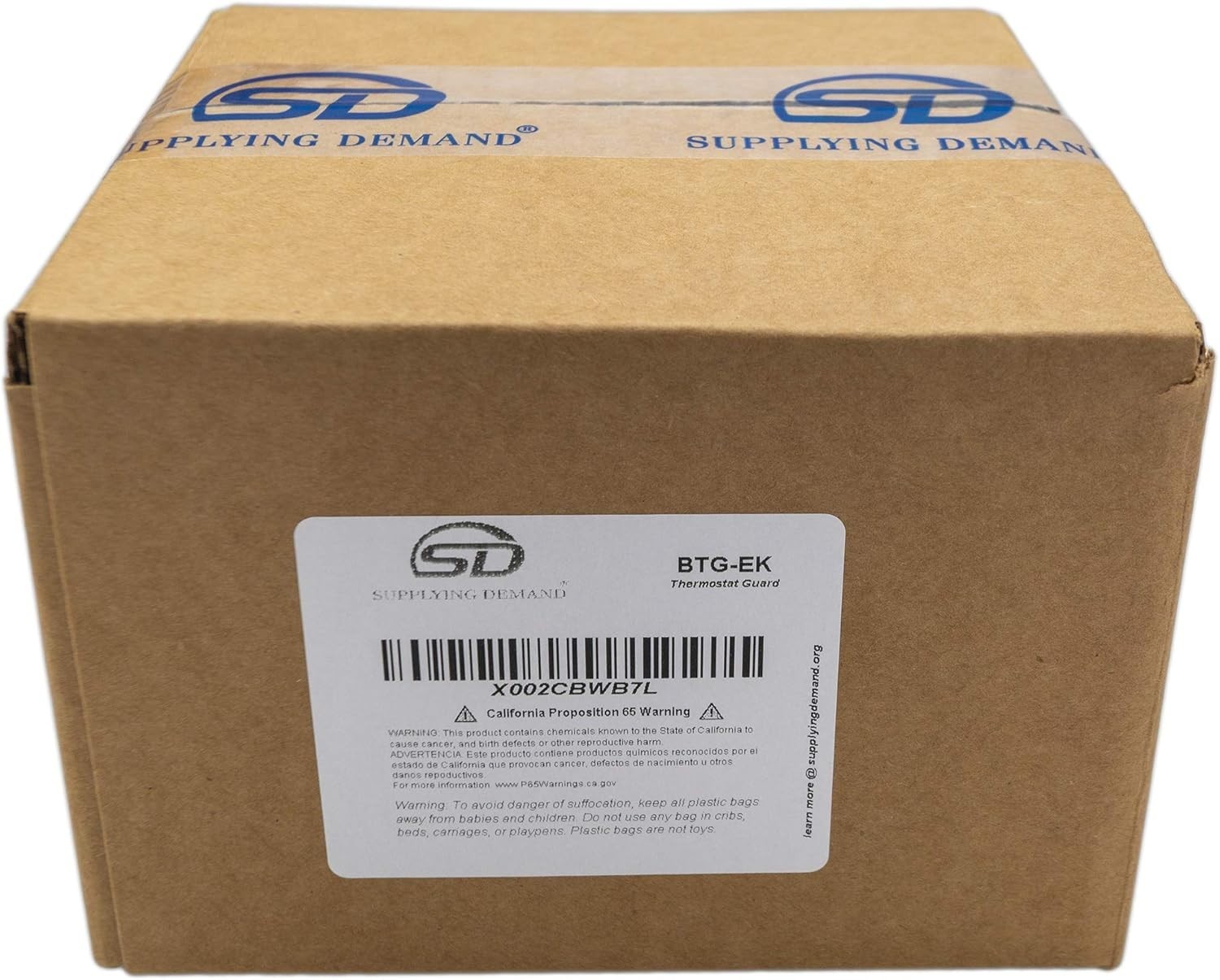 BTG-EK Thermostat Guard 3-7/8 x 3-1/2 x 2-1/2 Inch Inner Dimensions Key Locking