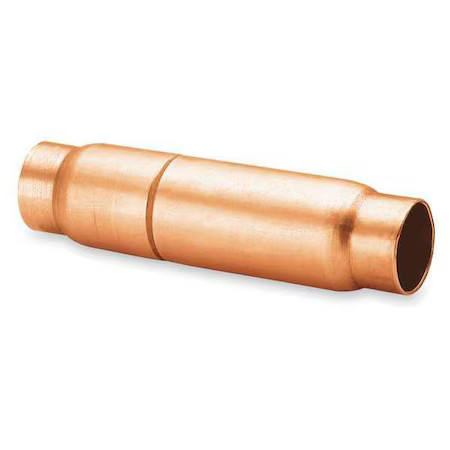 Parker Cv4p-6Fs-6Fs Copper Check Valve, 1/2 Dia X 3 3/4 In L