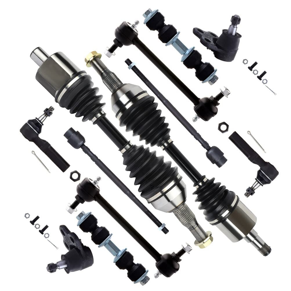 12pcs Suspension Kit for 2009-2012 Dodge Caliber 2007-2017 Jeep Compass Patriot