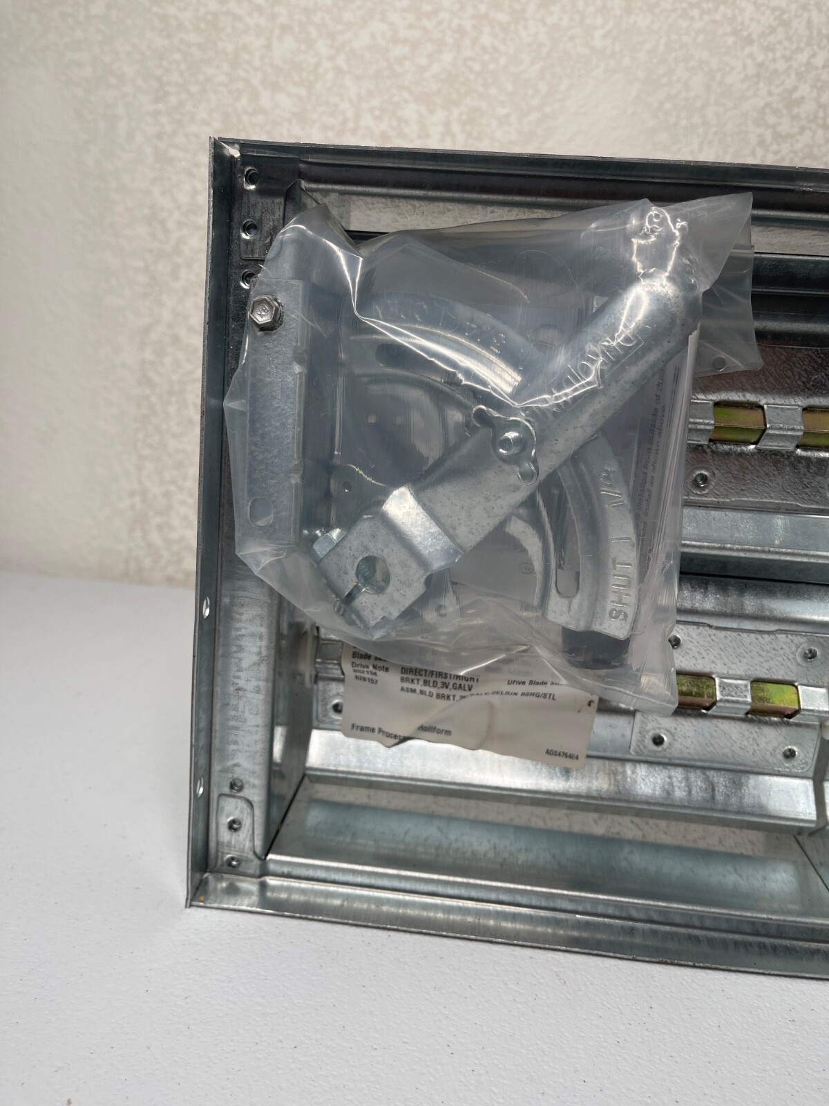 New Greenheck MBD-15 10×10 Galvanized Manual Damper