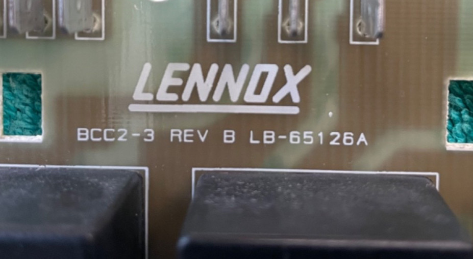 New Lennox BCC2-3 LB-65126A OEM Control Board BCC1 BCC3 48K98 35K77 40L88
