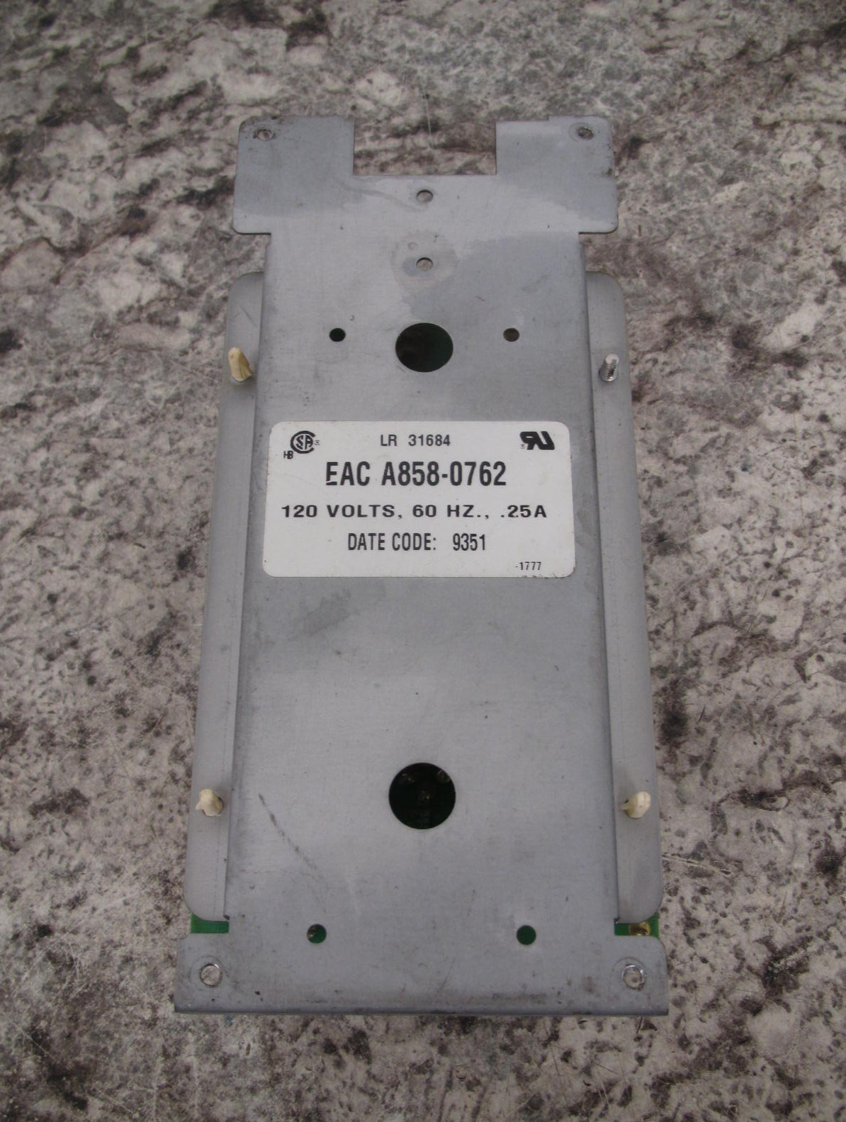 Carrier HT65AW120 A858-0762 322044-701 EAC Air Cleaner Power Pack Circuit Board