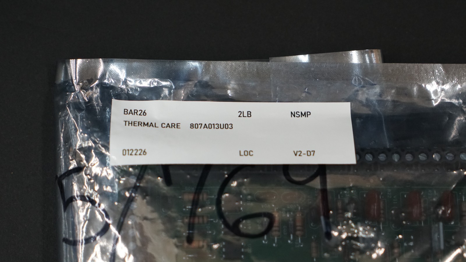 THERMAL CARE 807A013U03 Chiller Control Board Assembly