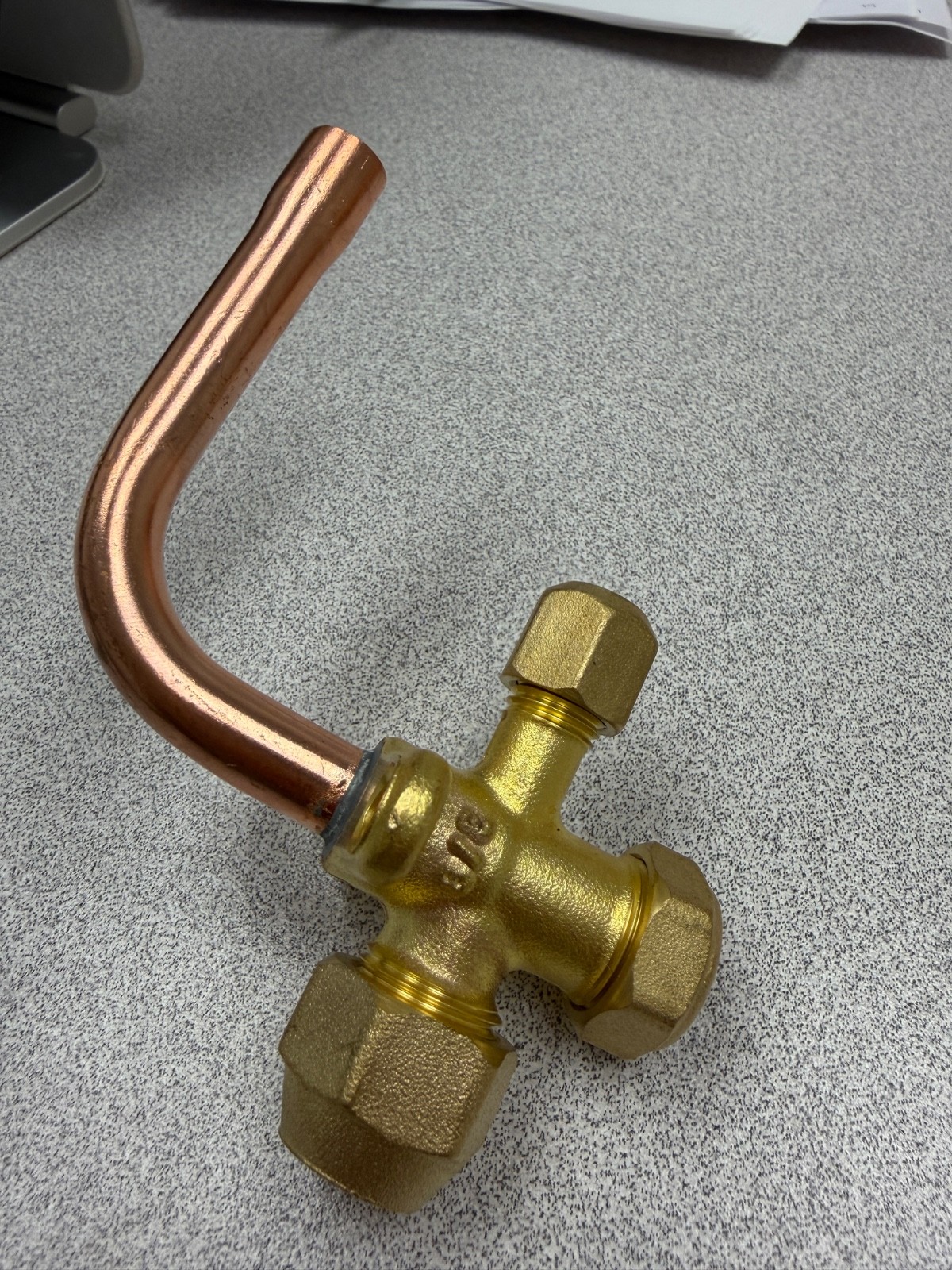 HVAC COPPER SERVICE VALVE