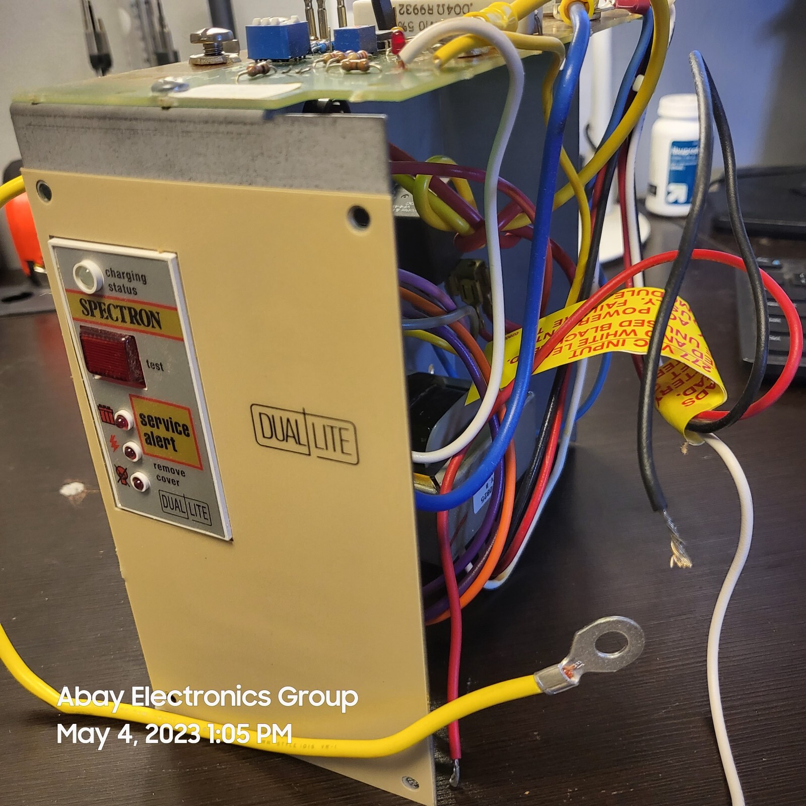 Dual Lite 0980826 Power Supply Spectron Service Alert NEW $199