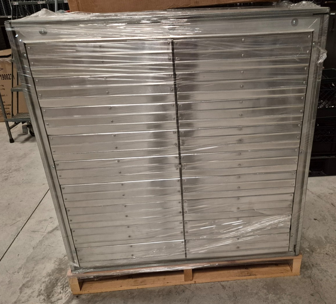Wallmaster VF36DM 36″ Box Exhaust Fan, 3 Blade, 10500 cfm J&D Manufacturing