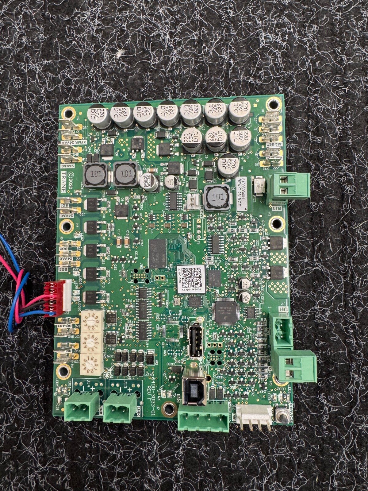 TRANE UC 210 Printed VAV Circuit Board With Actuator