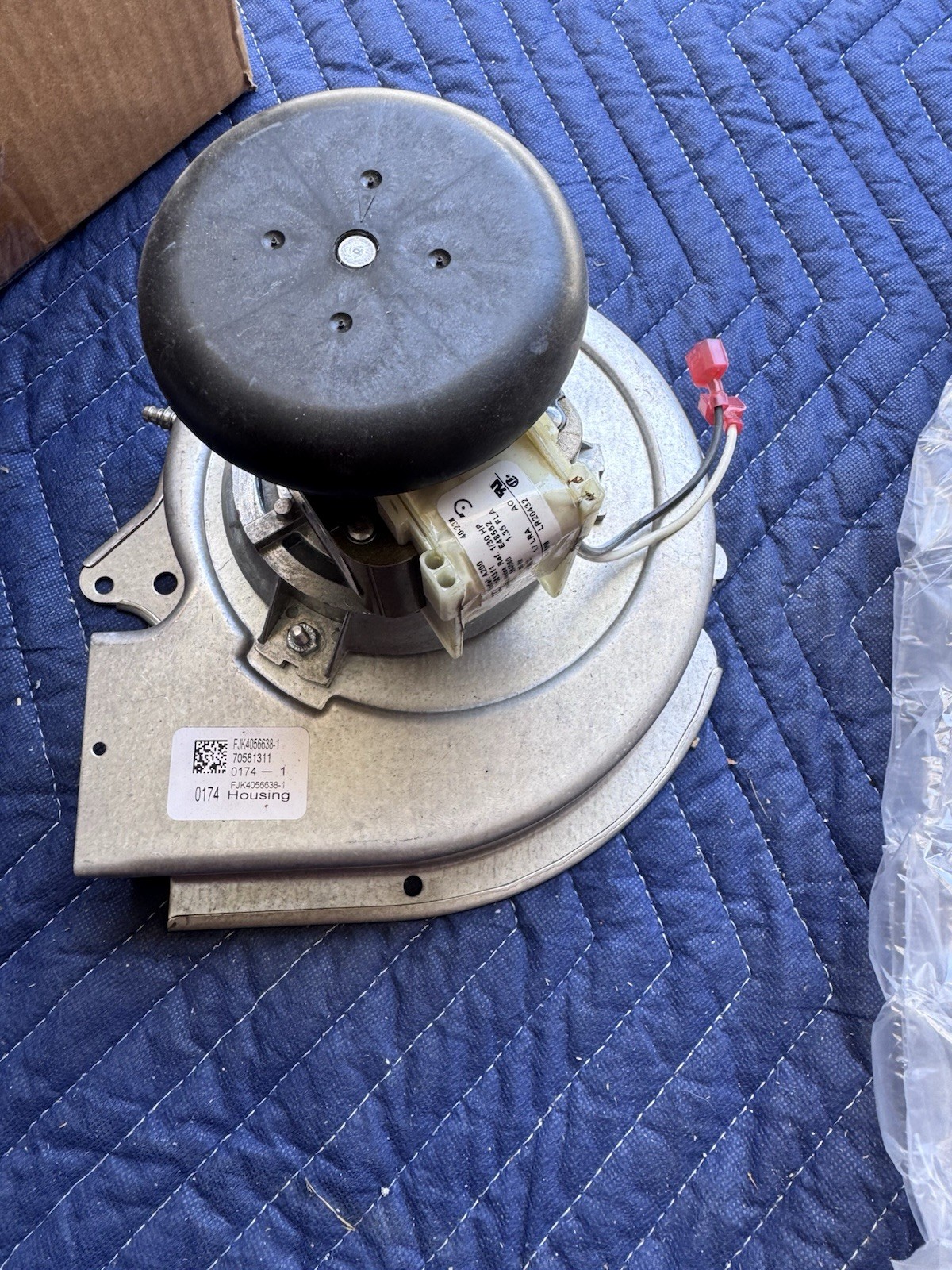 Fasco Inducer Fan Motor Assembly for Lennox 115V 70581311 FJK4056638-1