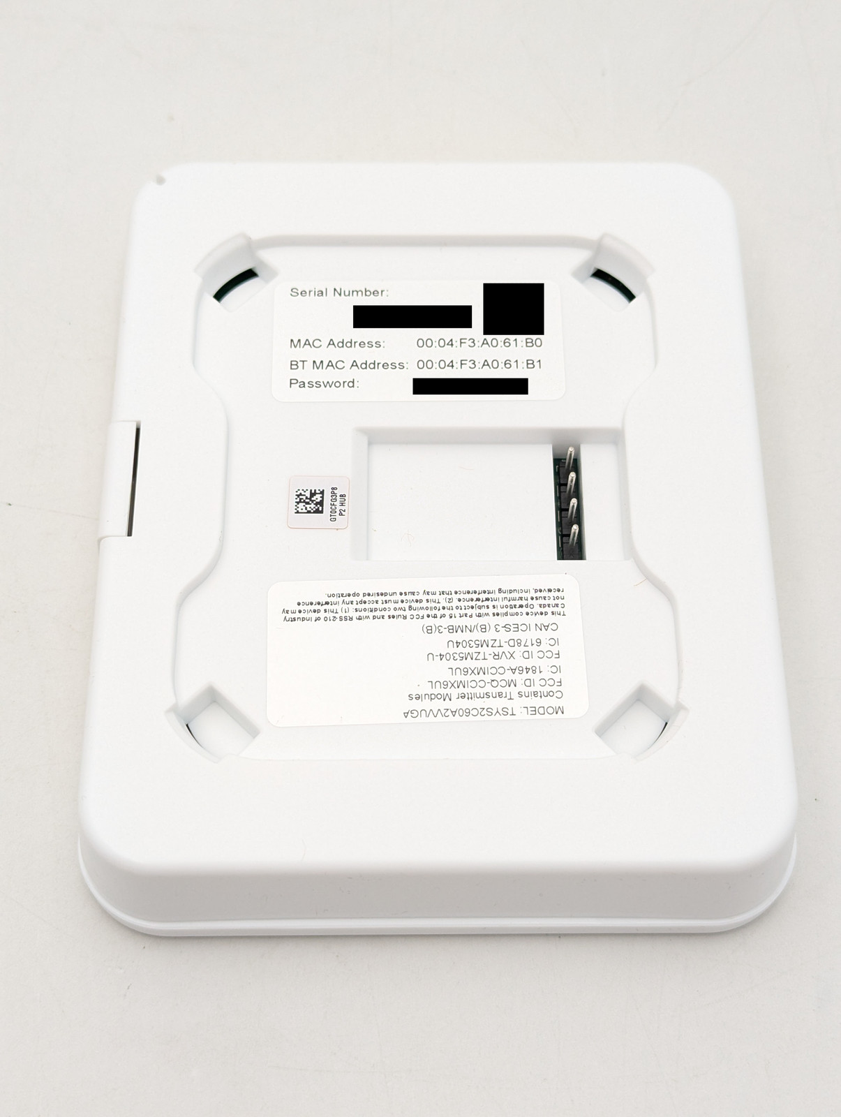 Trane SC360 System Controller For UX360 Smart Thermostat (TSYS2C60A2VVU) White