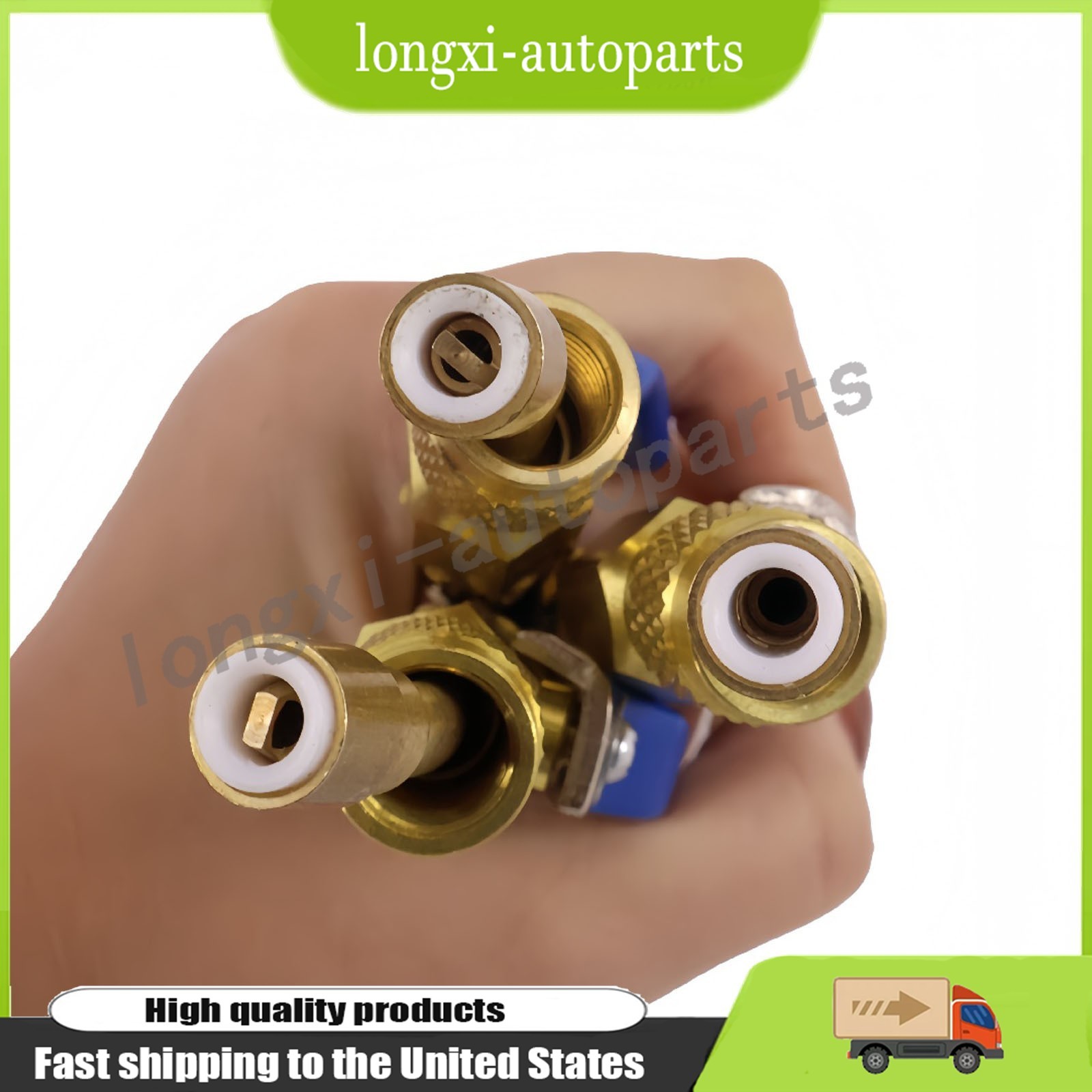 NEW For Yellow Jacket 29986 Plus II 72″ HVAC Charging Hose Set 1/4″ (3-Pack) USA