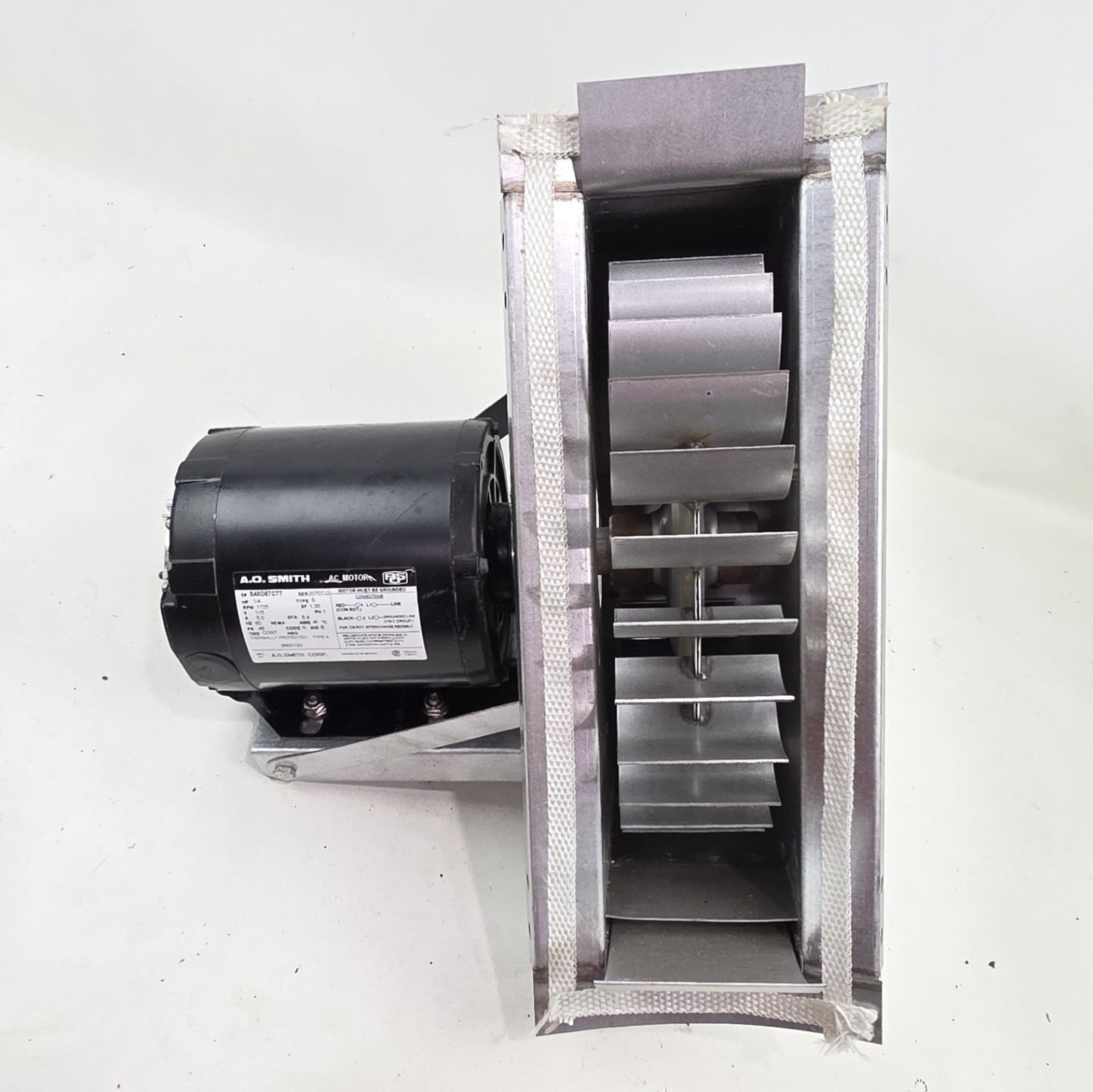 NEW, TJERNLUND Model IL Draft Inducer Exhaust 9″ to 18″ Pipe 115V AC