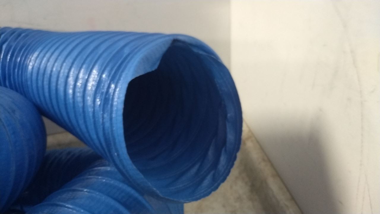Hi-Tech Duravent 0604-0600-0001 6 In ID 25 Ft L Industrial Ducting Hose (BW)