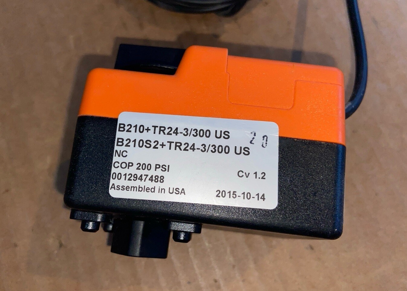 Belimo TR24-3/300 US 18in-lb 24VAC HVAC controller valve actuator
