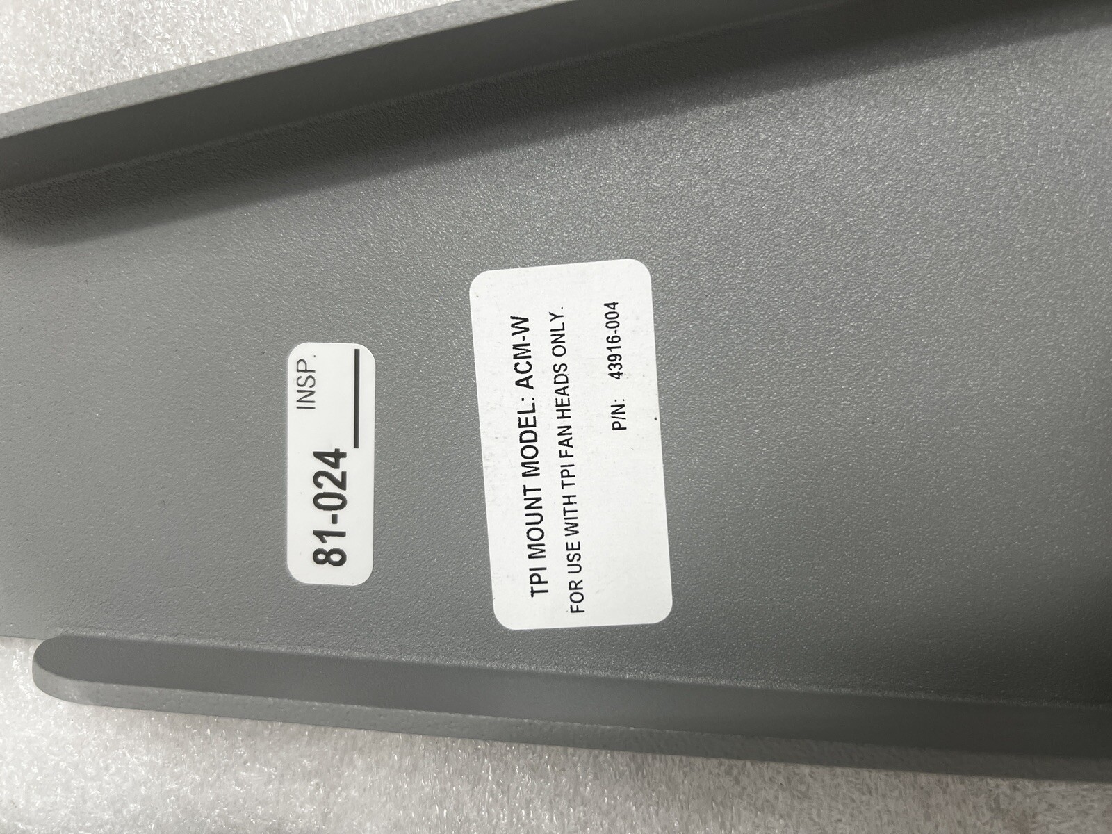 TPI INDUSTRIAL ACM-W Industrial Wall Fan Mount Bracket Swivel