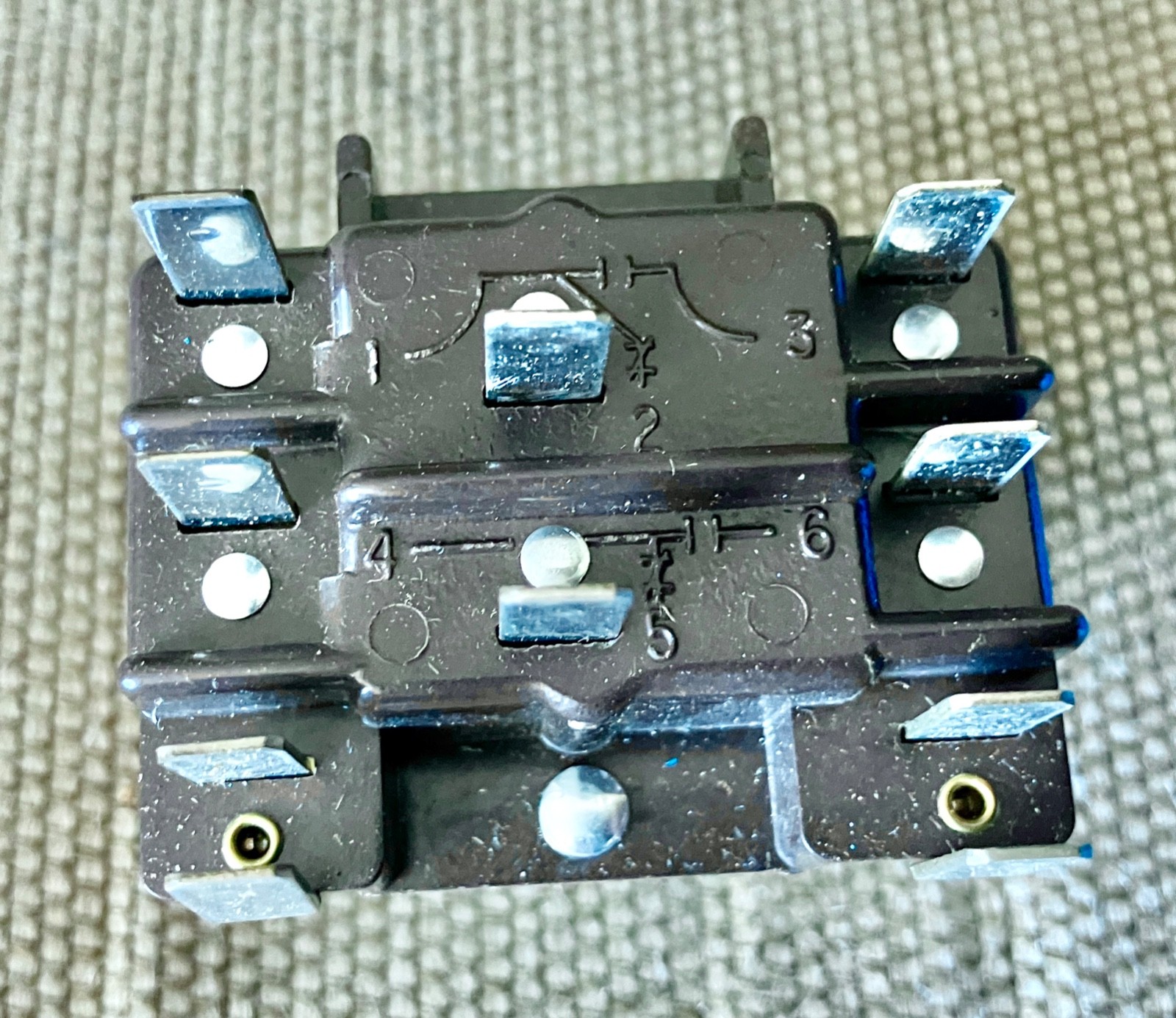MARS 90340 Switching Relay Contacts Power coil 24 vac R4222D1014