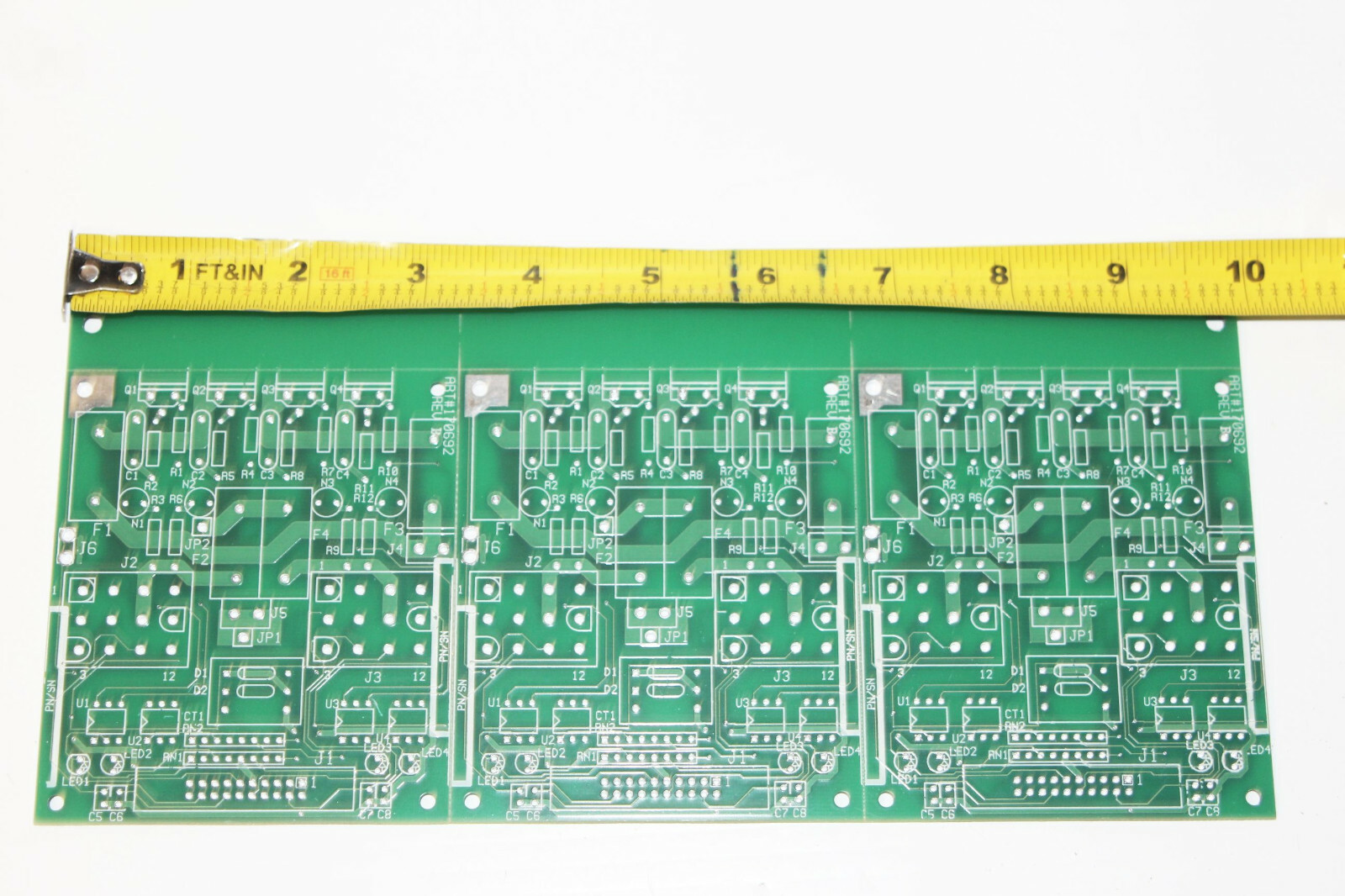 3x Lot – 170692 Rev B Furnace AC Prototype Green PCB Circuit Control Board HVAC