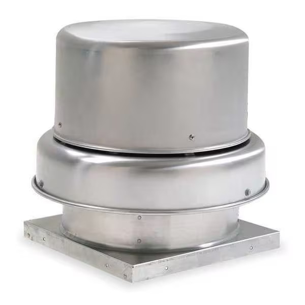 Dayton Downblast Vent,Direct Drive,10-1/2 In 16D534 Aluminum Silver 190735129418