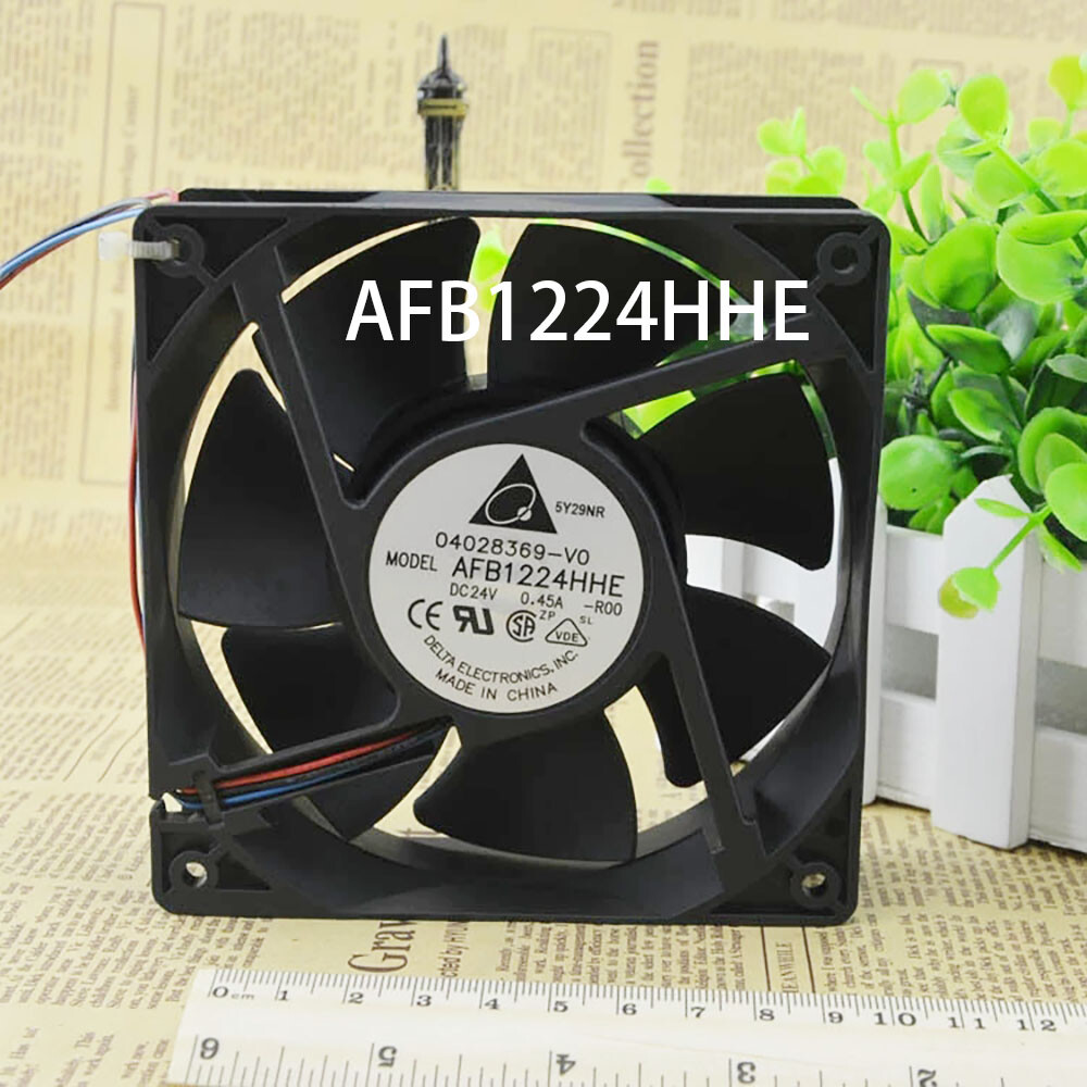Delta 120*120*38mm AFB1224HHE – R00 24VDC 0.45A 3-wire CPU / Case cooling fan
