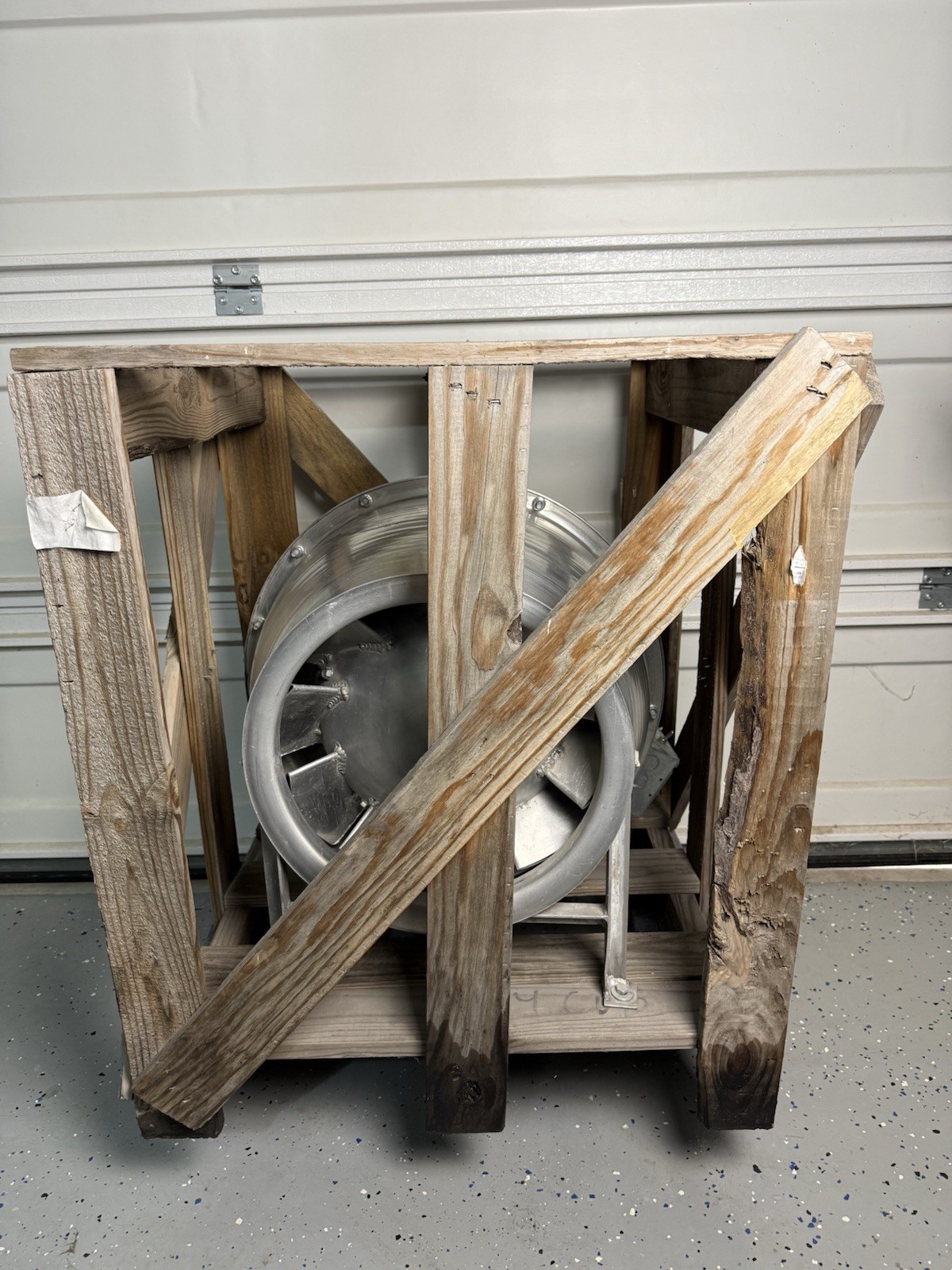 Cook 14CV17D Centri-Vane Mixed Flow Fan 1HP, 460VAC 3-Phase, 1725RPM NOS 2023