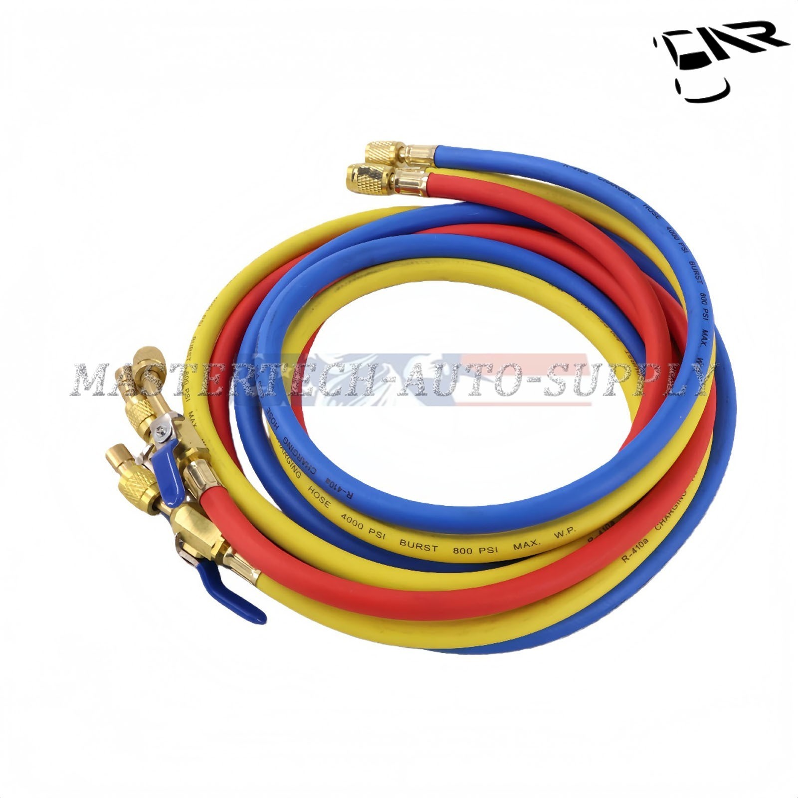 NEW 3Pack 29986 Plus II 1/4″ Hose with Compact Ball Valve 72″ for R-410A Refrige