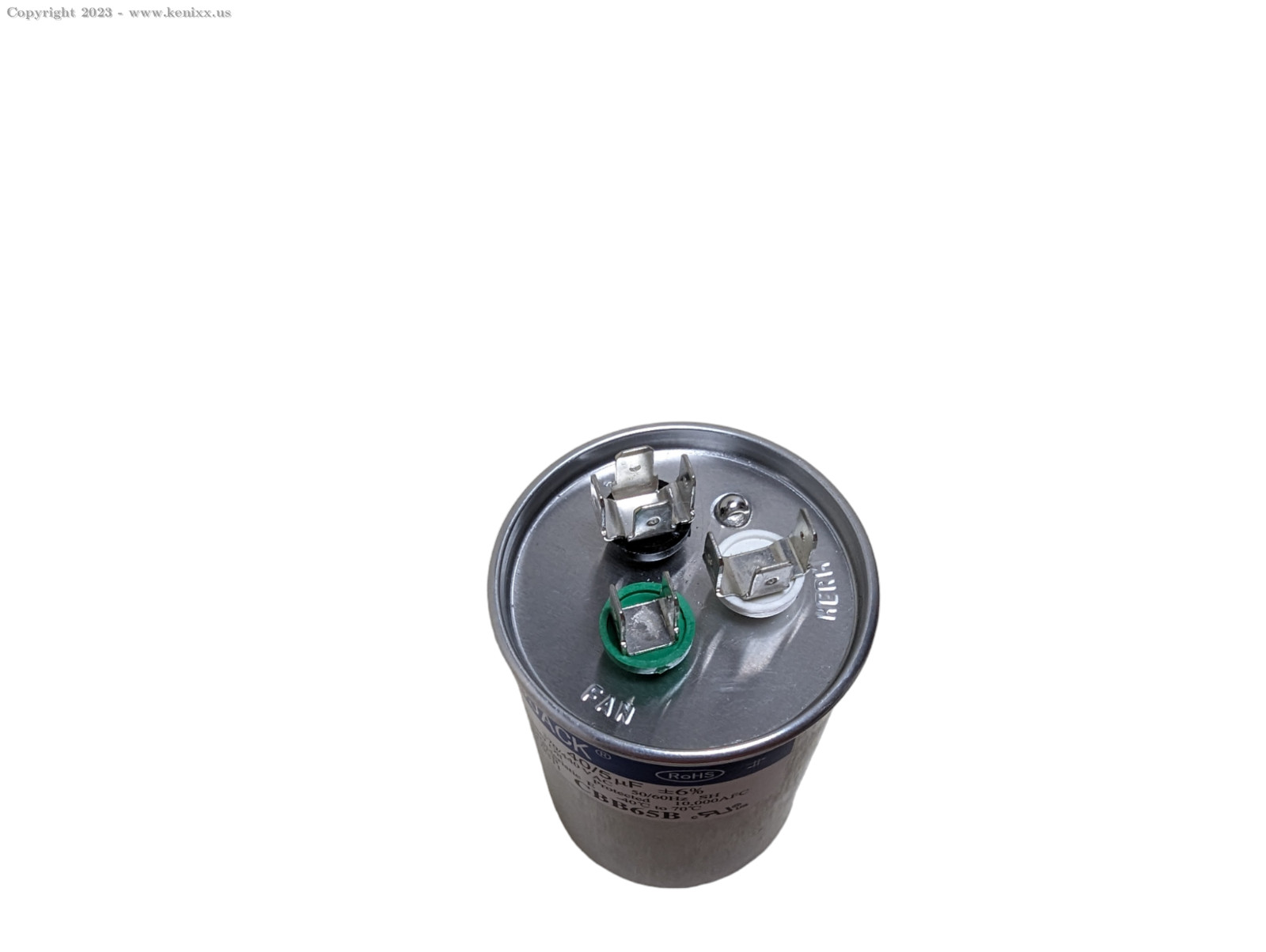 BOJACK 45+5 uF 45/5 MFD t670V/440VAC CBB65 Dual Run Circular Start Capacitor