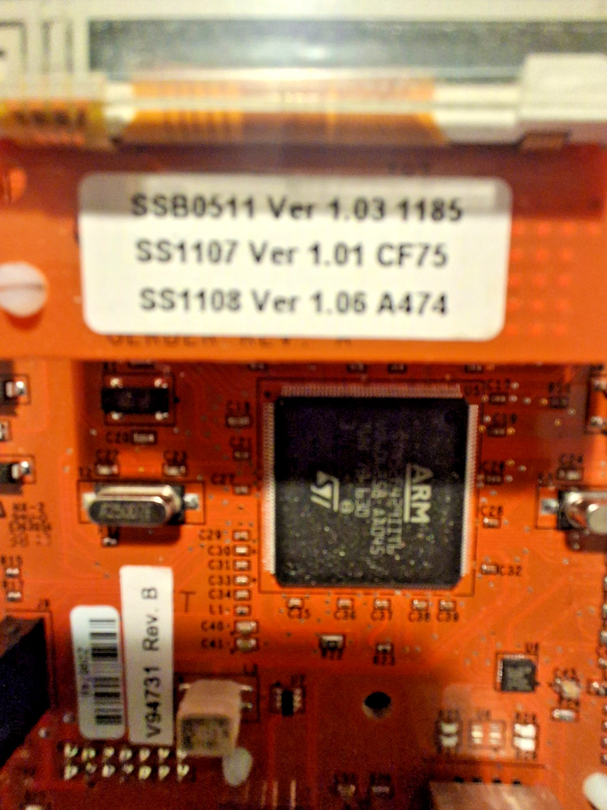 AAON Pioneer Gold ASM02323 Display Control Circuit Board V88610 REV.A New