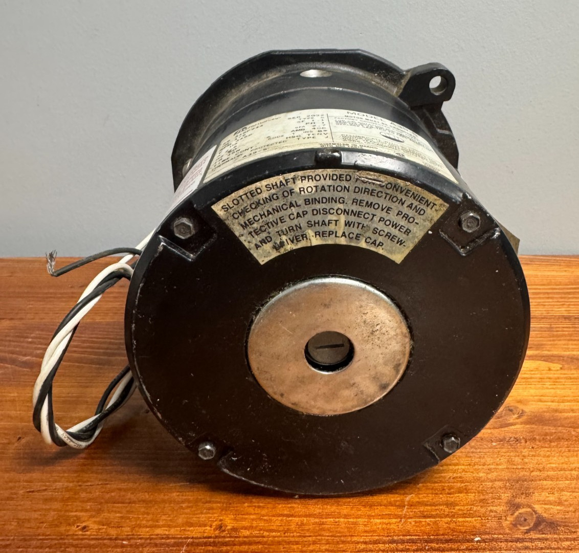 Sid Harvey A39-5 Oil Burner Motor 1/6 HP 115V 3450 RPM 48 Frame Single Phase