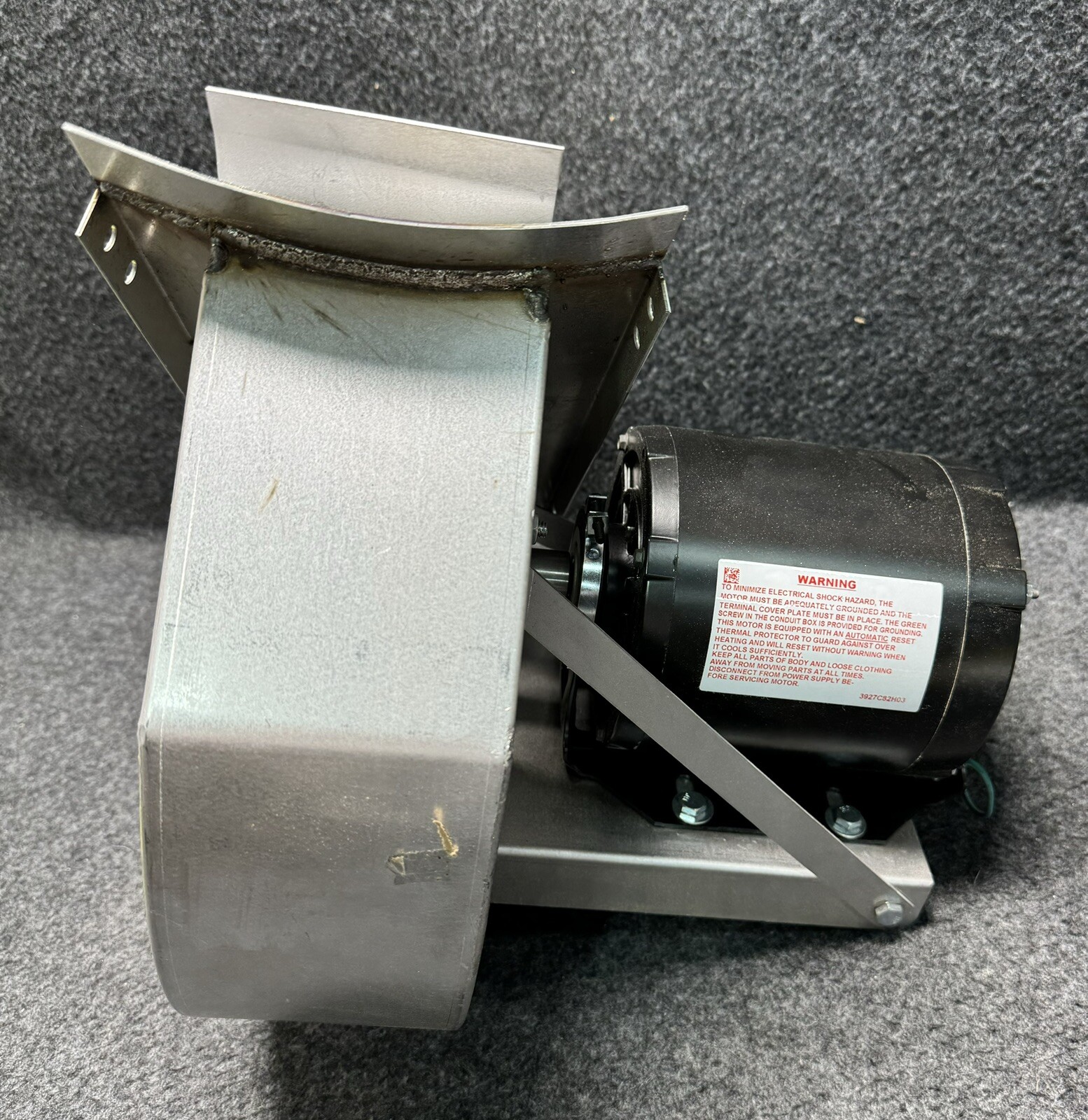 TJERNLUND Model IL Draft Inducer Exhaust 9″ to 18″ Pipe 115V AC