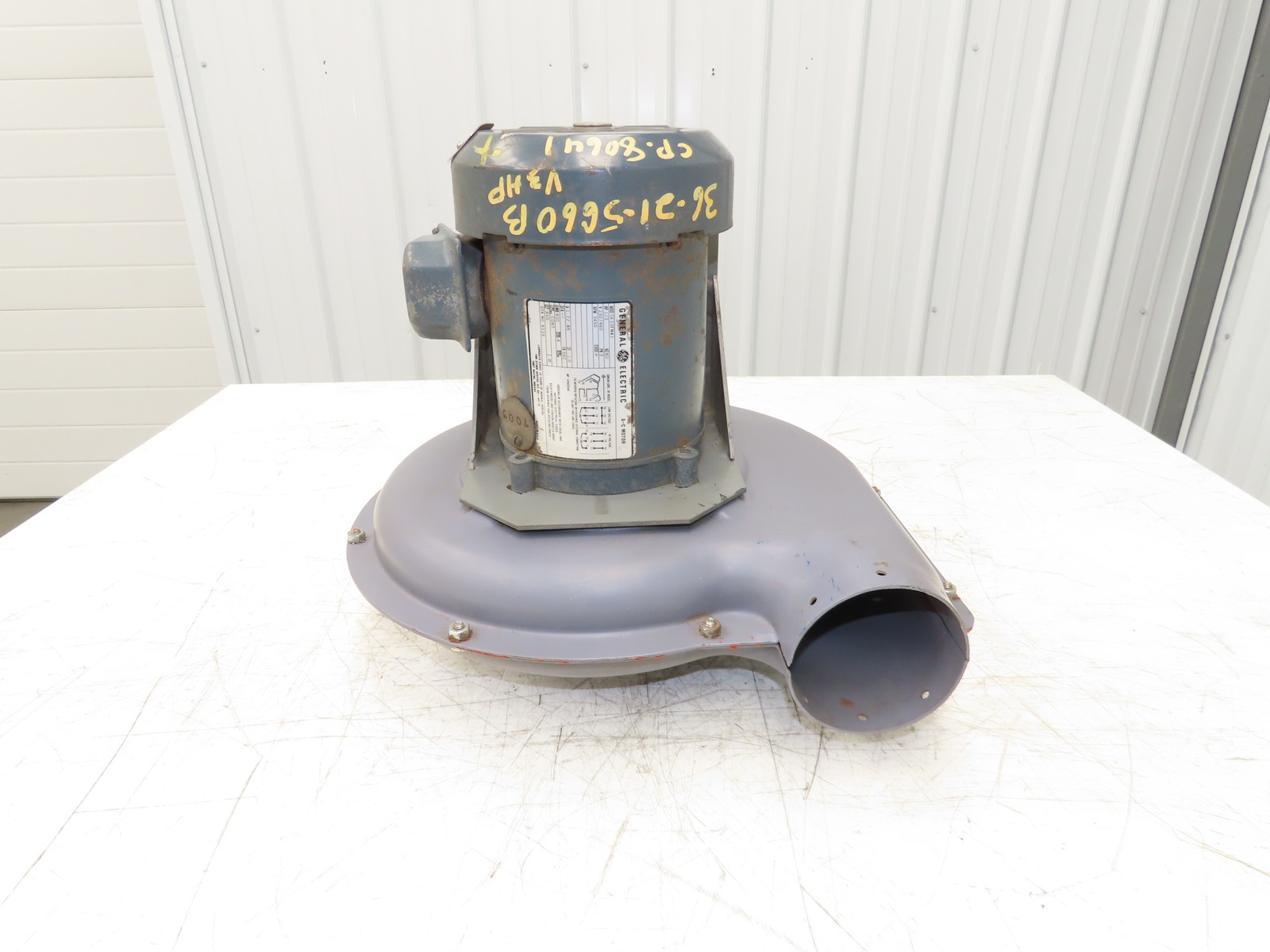 9″ Centrifugal Fan Blower .33Hp 3450rpm 230/460V 3Ph 5″x 4″ Inlet/Outlet
