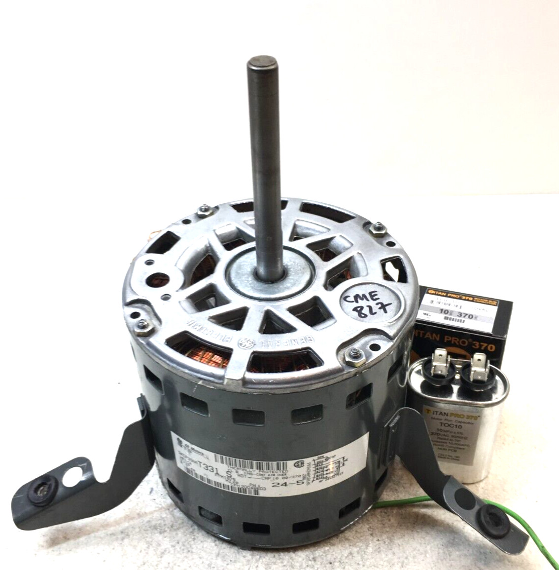 GE 5KCP39NGT331S Blower Motor 1/2HP 115V 1075RPM 20046603 used #CME827