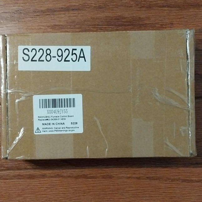 RADHLBNIU Furnace Control Board S228-925A 62-24268-01 0.3A 24/115VAC Electric