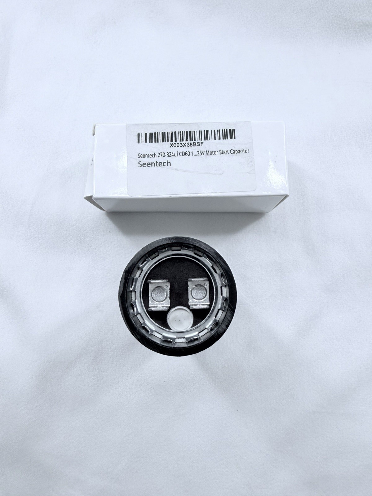 Seentech CD60 Motor Start Capacitor 270-324uF 110-125VAC