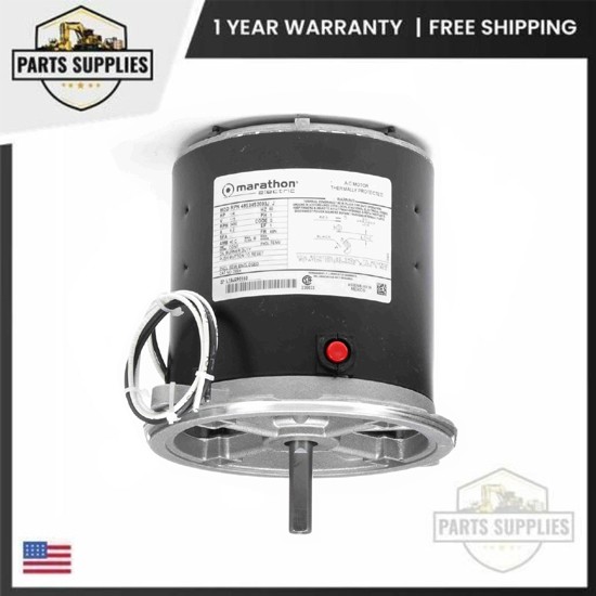 O004 Marathon Motor 1-Phase 1/4 HP 3450 RPM 115 V for Furnace and Boiler